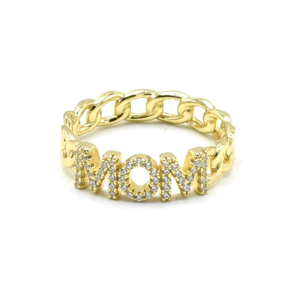 Mom Cuban Ring