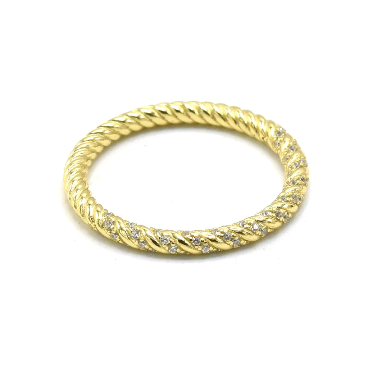 Two side Rope Band Ring