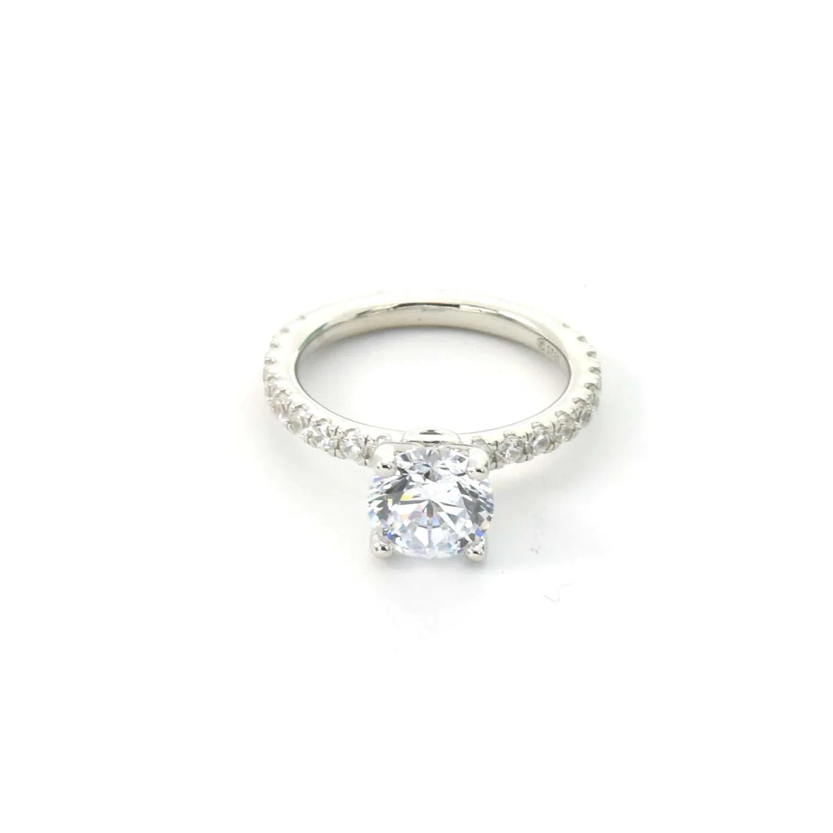 2.5 ct Cz Solitaire Engagement Ring