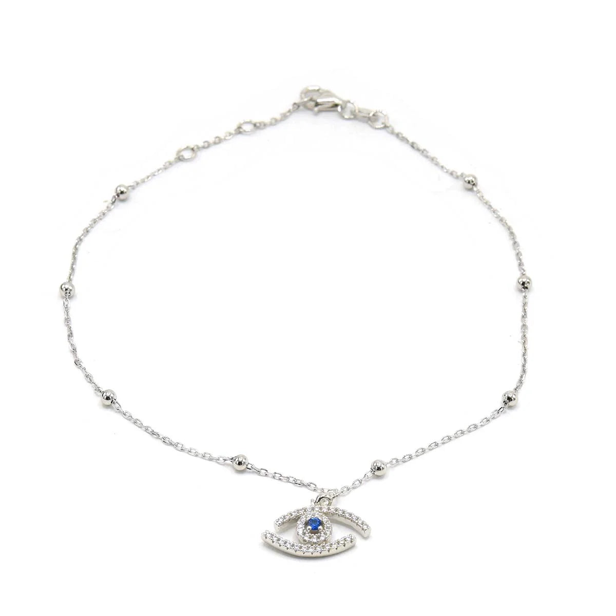 Dangling Evil Eye Anklet