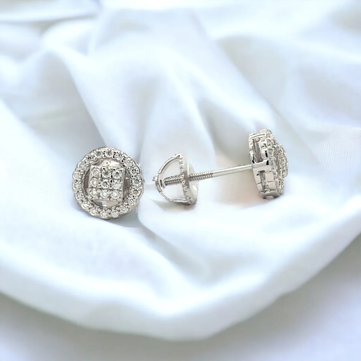 Moissanite Stone Earring