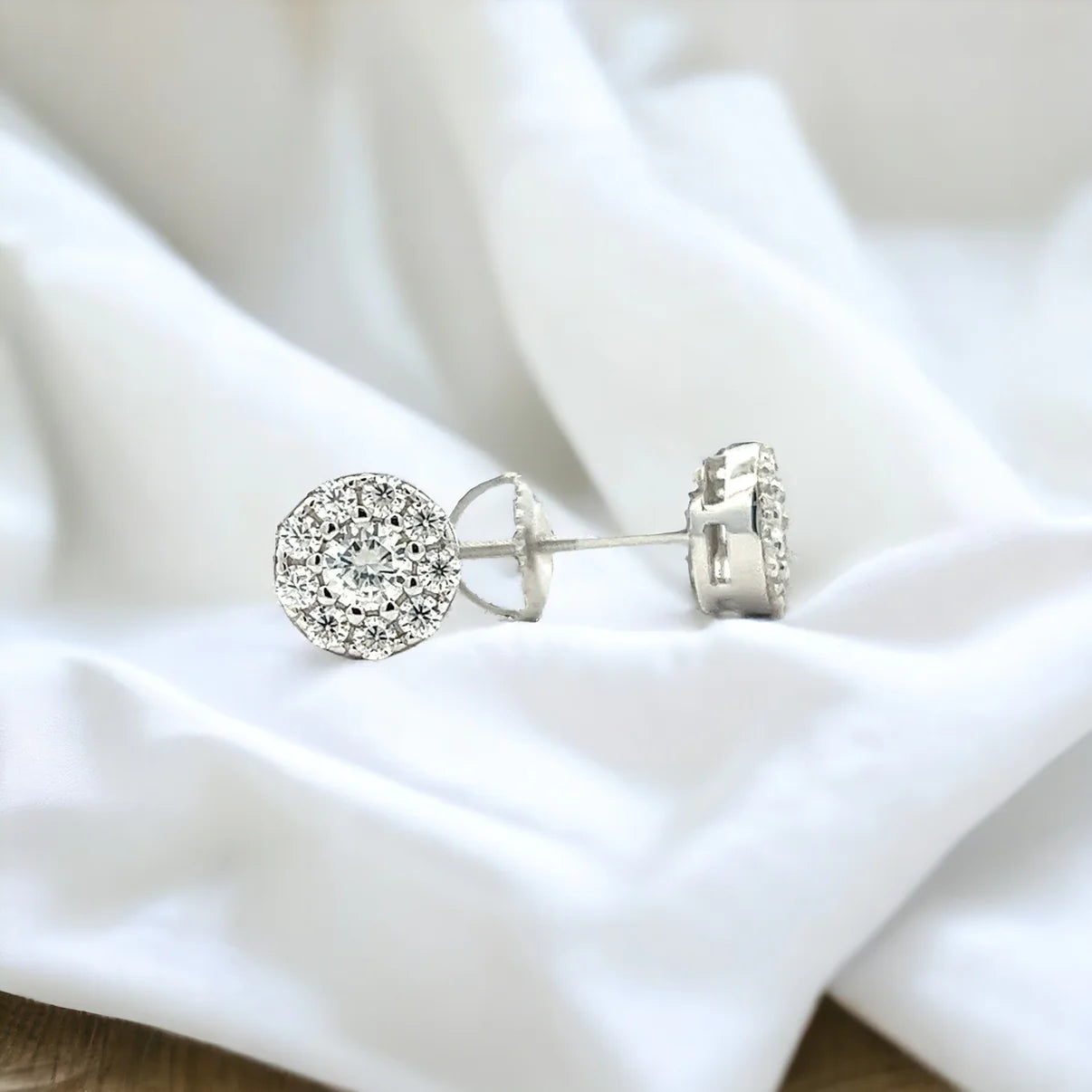 Moissanite Stone Earring