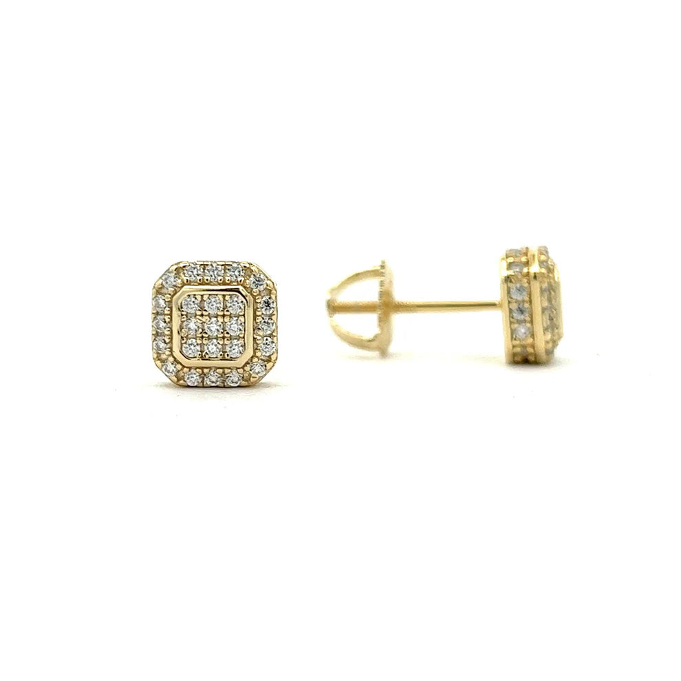 Moissanite Stone Earring