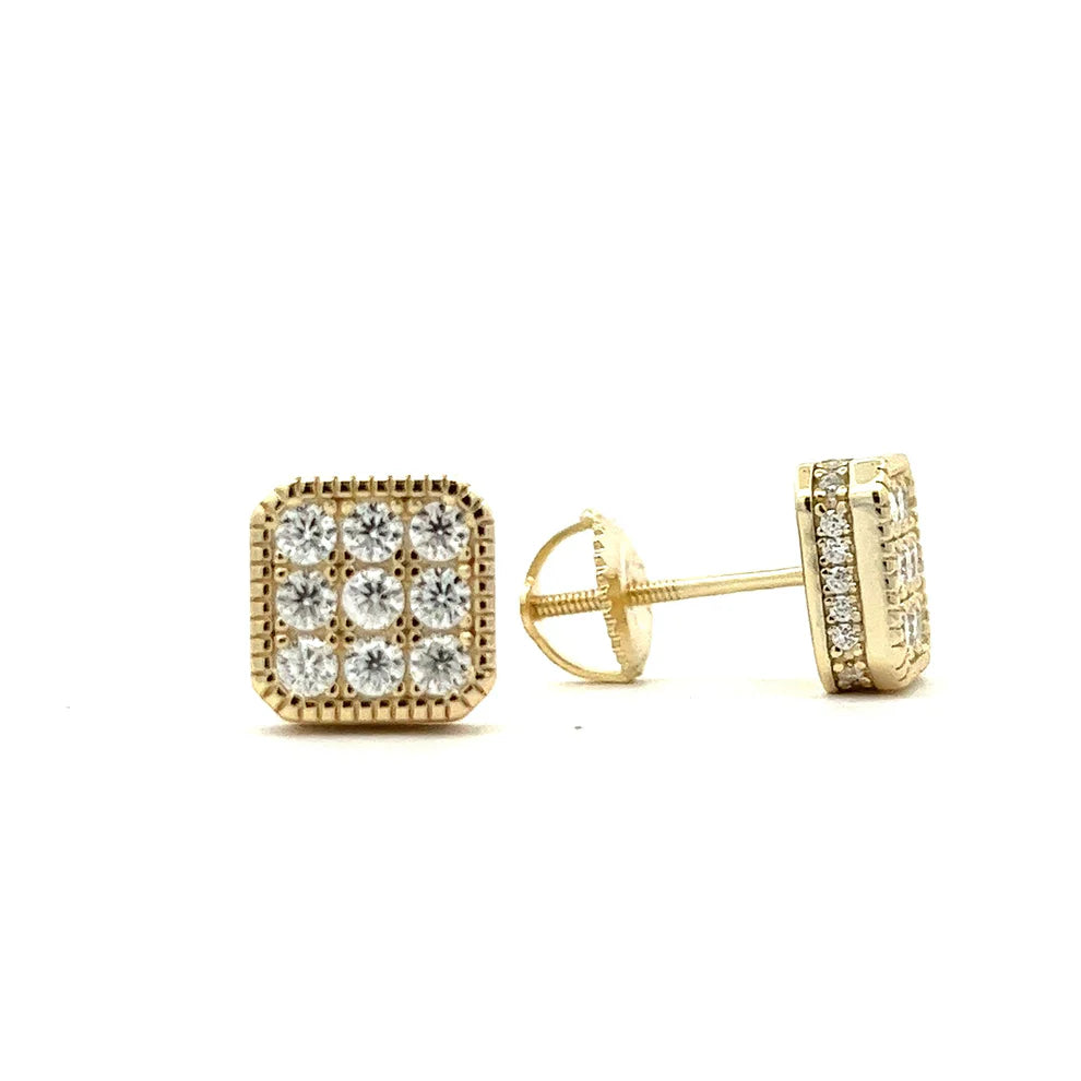 Moissanite Stone Earring