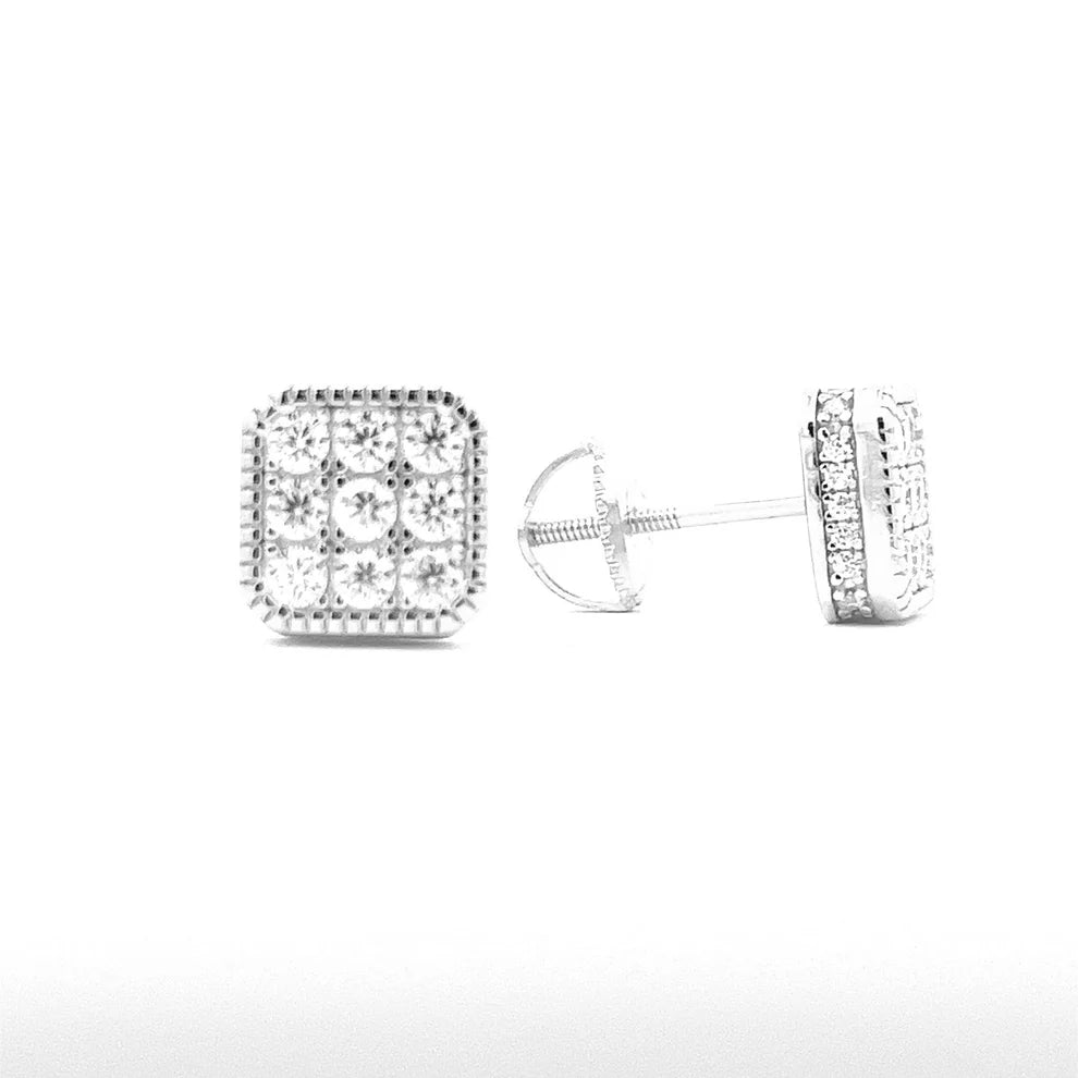 Moissanite Stone Earring