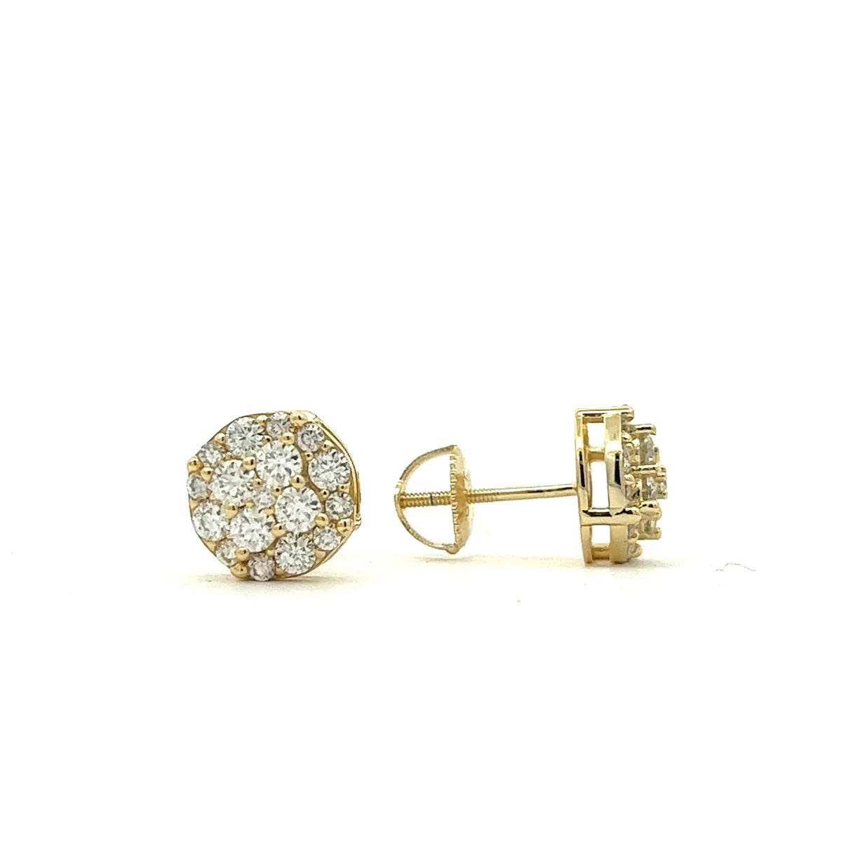 Moissanite Stone Earring