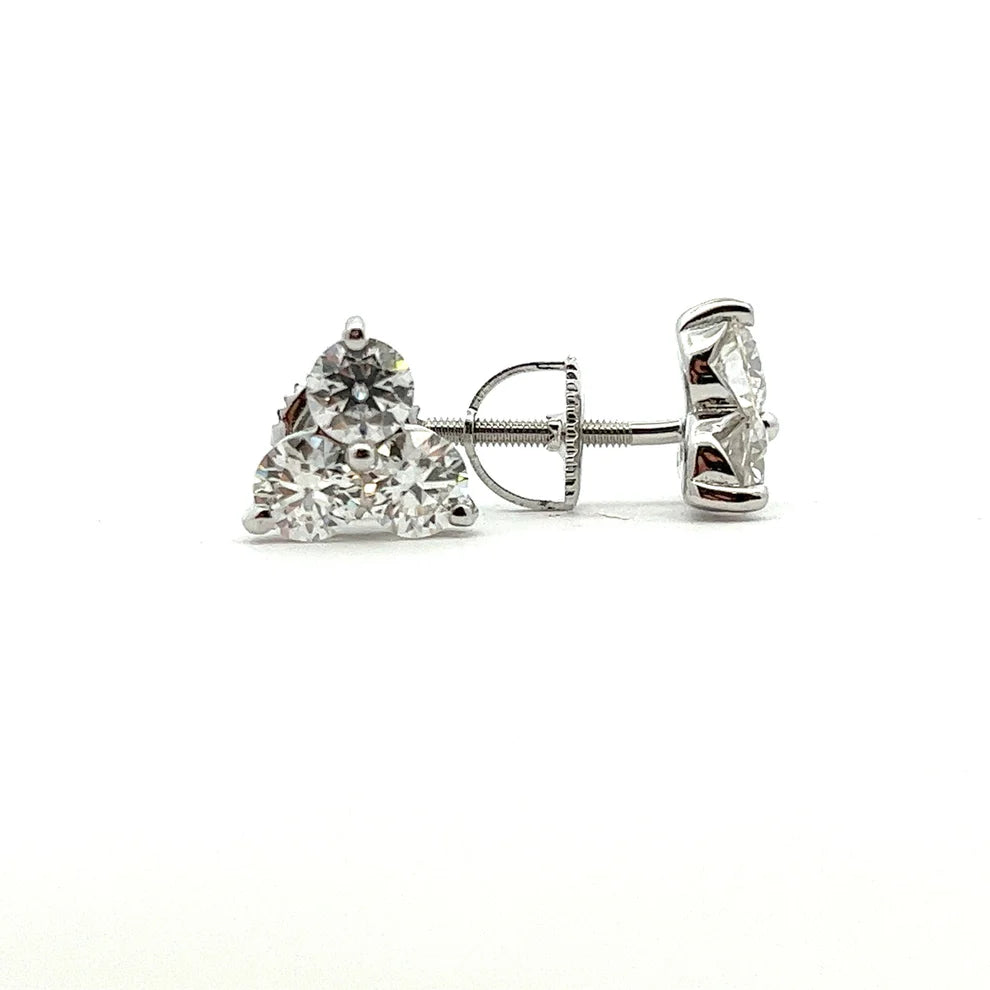 0.25ct. Moissanite Stone Earring