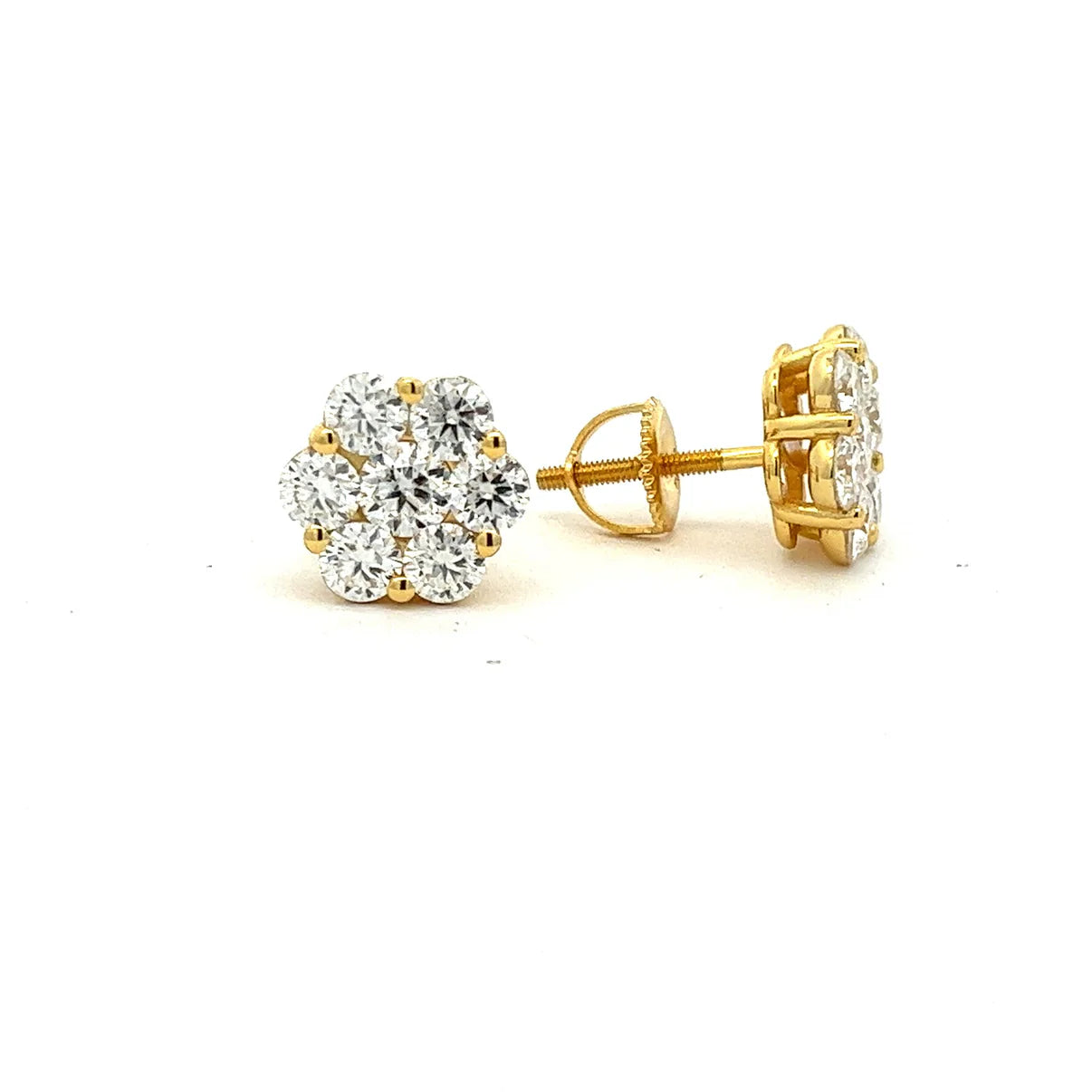 Moissanite Stone Earring