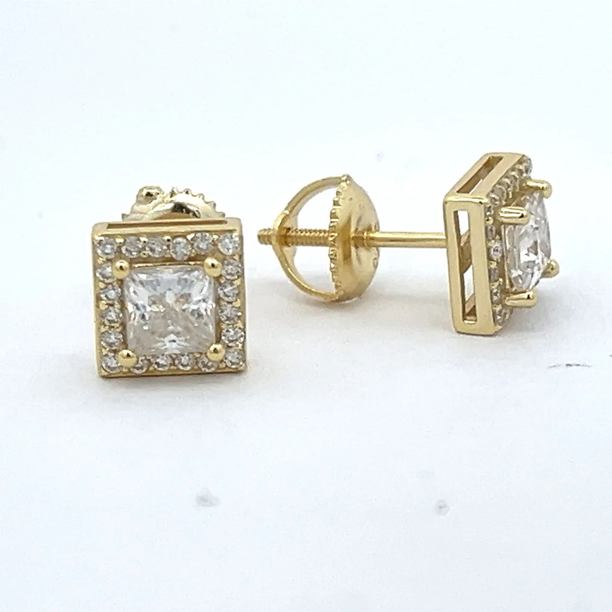 Moissanite Stone Earring