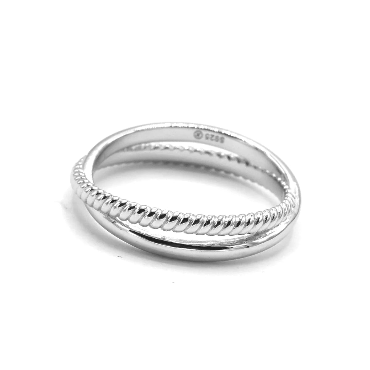 Rope Double Band Ring